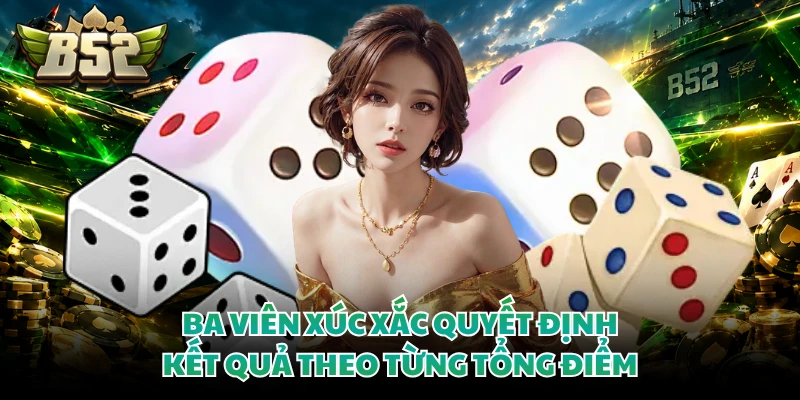 Tài Xỉu - Khám Phá Luật Chơi Và Những Cửa Thưởng Hấp Dẫn 2 Ba viên xúc xắc quyết định kết quả theo từng tổng điểm