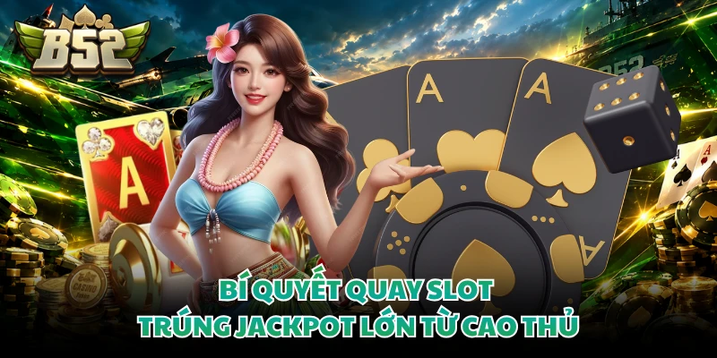Bí quyết quay slot trúng Jackpot lớn từ cao thủ