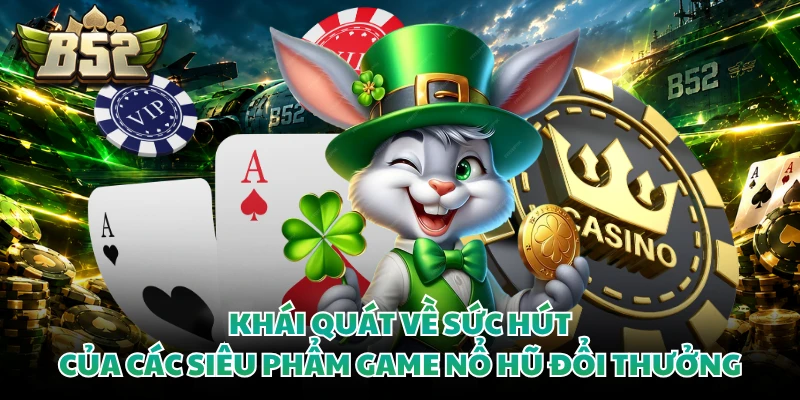 Nổ Hũ Đổi Thưởng - Khám Phá Các Siêu Phẩm Slot Đỉnh Cao 2 Khái quát về sức hút của các siêu phẩm game nổ hũ đổi thưởng